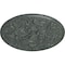 Ekena Millwork Baile Ceiling Medallion (Fits Canopies up to 6"), 31 1/4"OD x 2 1/4"P, Athenian Green Crackle CM31BAAGC - alternate 4